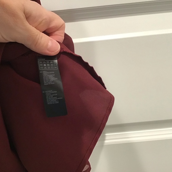 🔴WINE WRAP DRESS BY FOREVER 21 EXCLUSIVE🔴🔴 - Picture 2 of 12